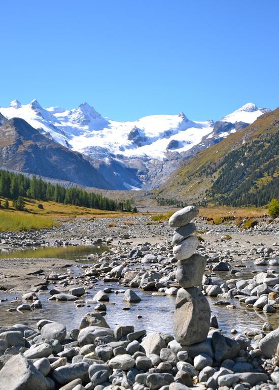 Hotel Roseg-Gletscher Pontresina Rom bilde