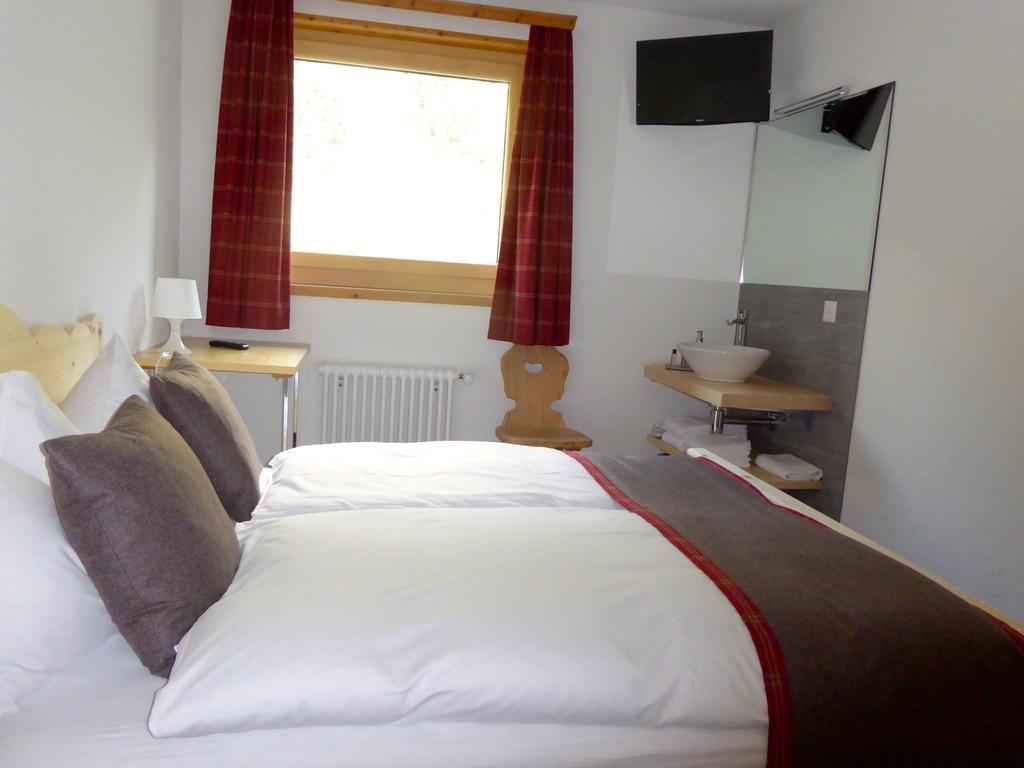 Hotel Roseg-Gletscher Pontresina Rom bilde