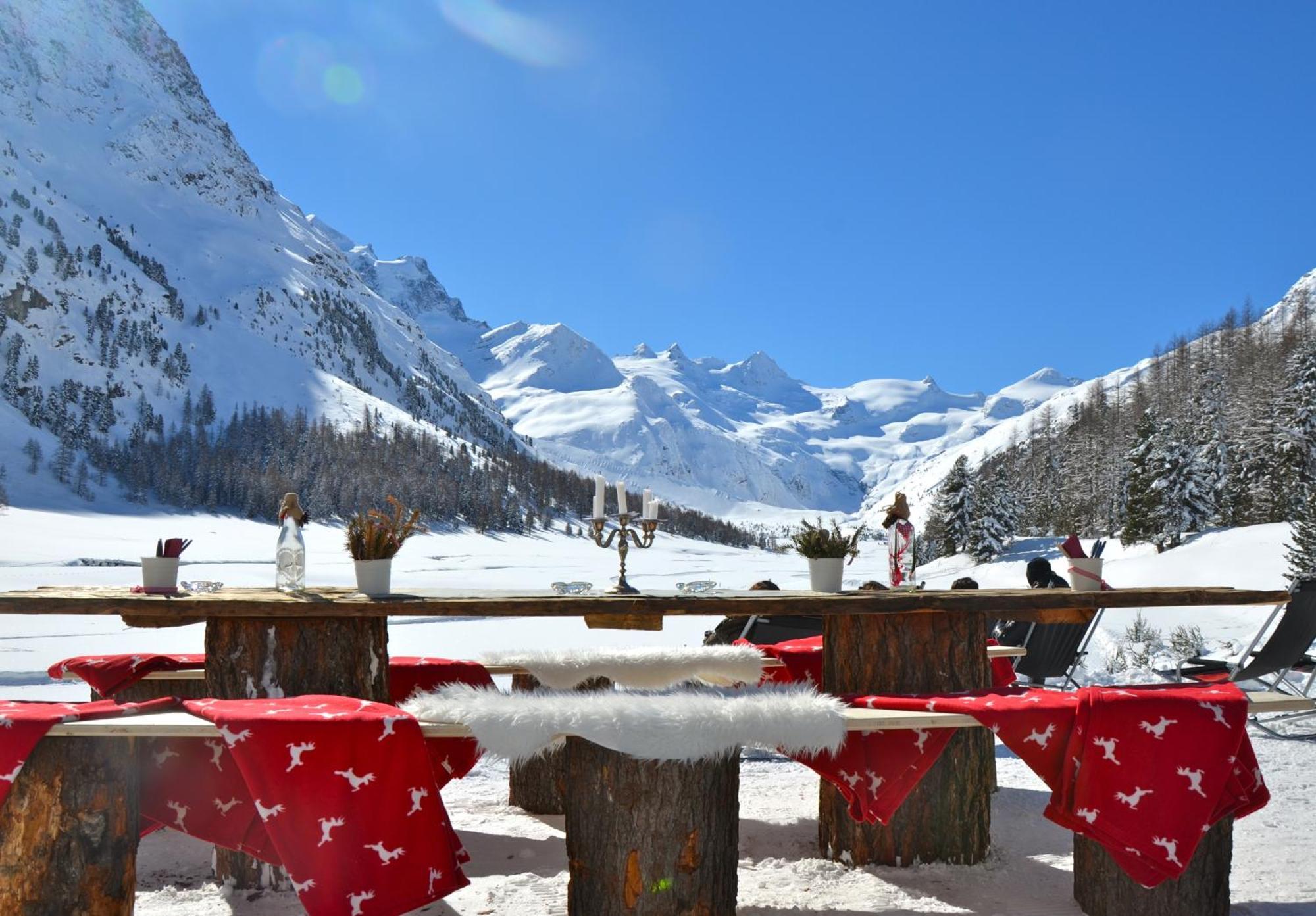 Hotel Roseg-Gletscher Pontresina Eksteriør bilde