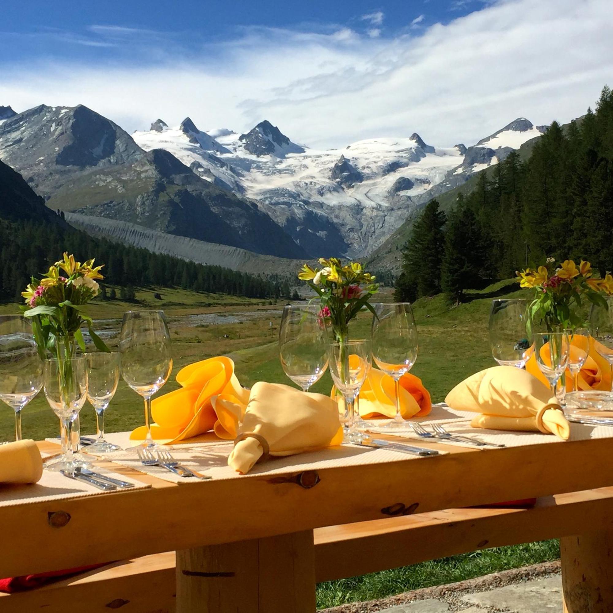 Hotel Roseg-Gletscher Pontresina Eksteriør bilde
