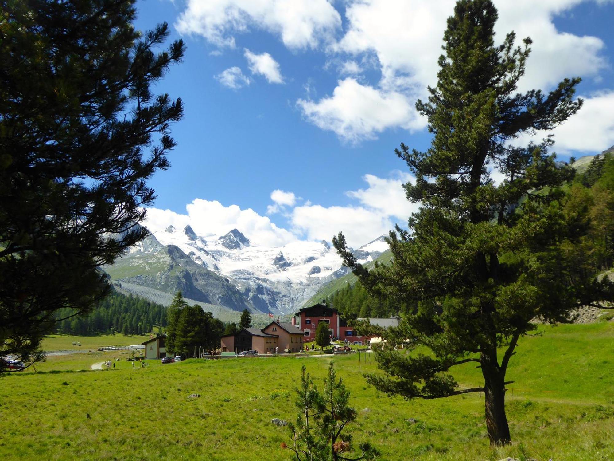 Hotel Roseg-Gletscher Pontresina Eksteriør bilde