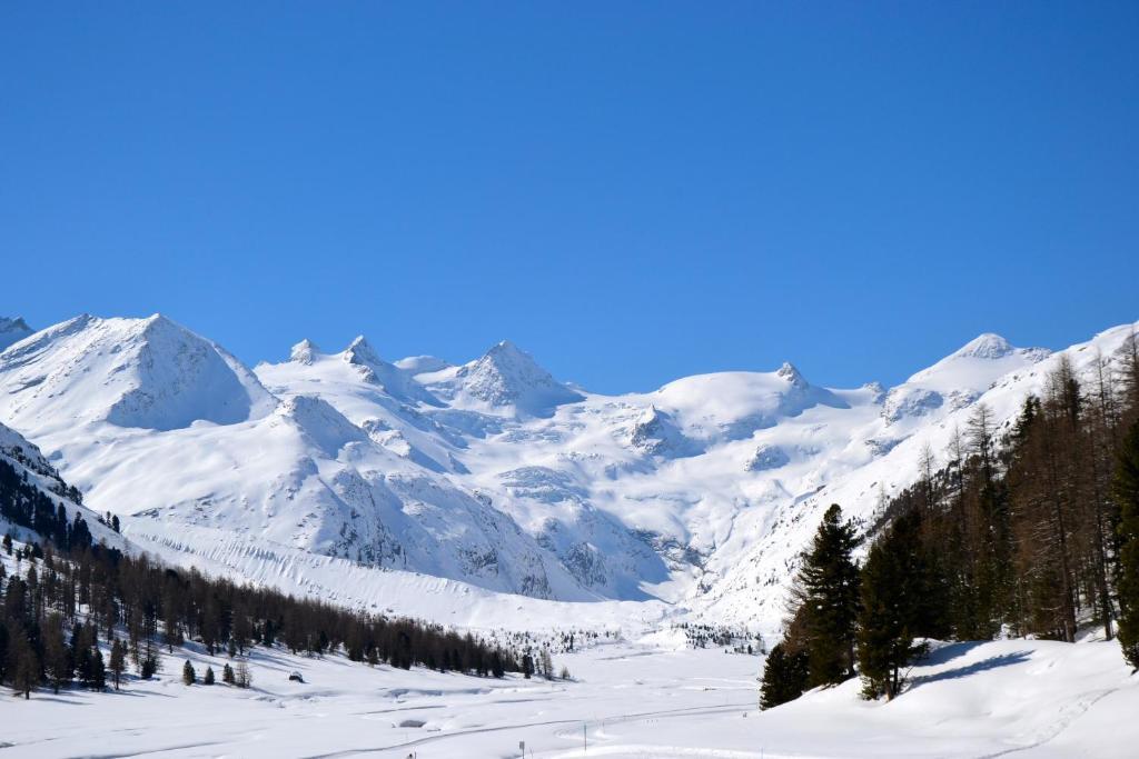 Hotel Roseg-Gletscher Pontresina Rom bilde
