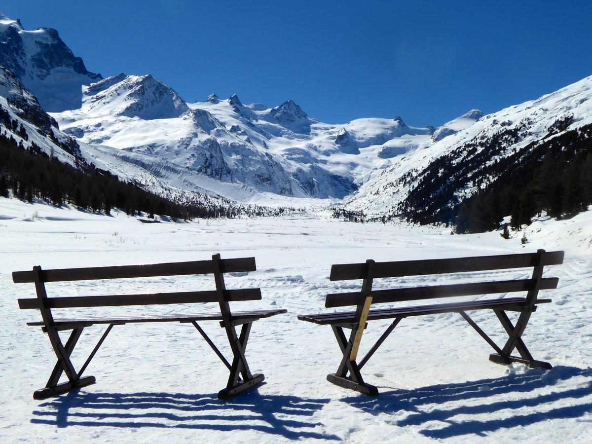 Hotel Roseg-Gletscher Pontresina Eksteriør bilde