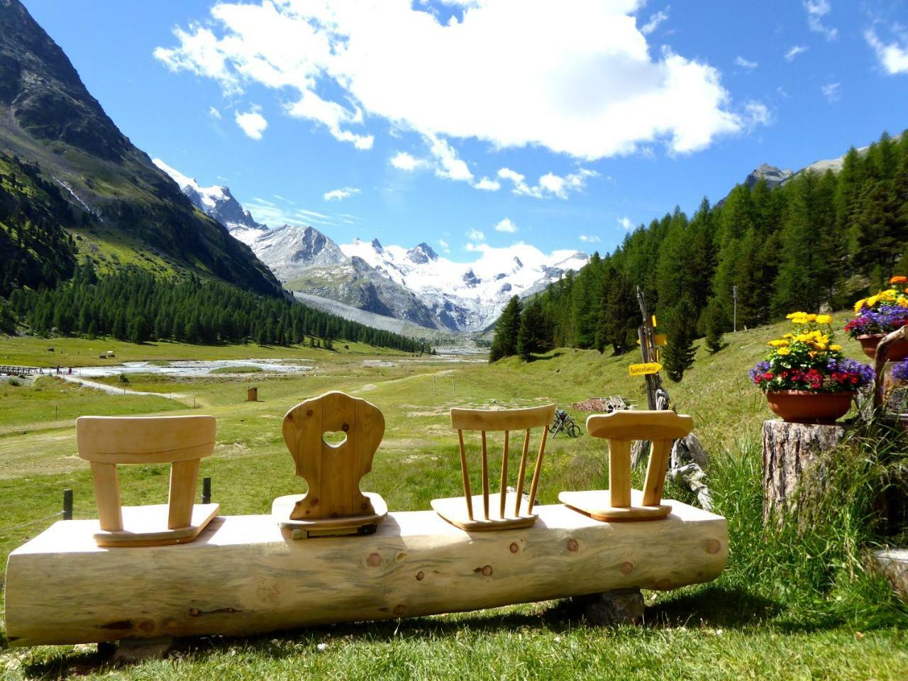 Hotel Roseg-Gletscher Pontresina Eksteriør bilde
